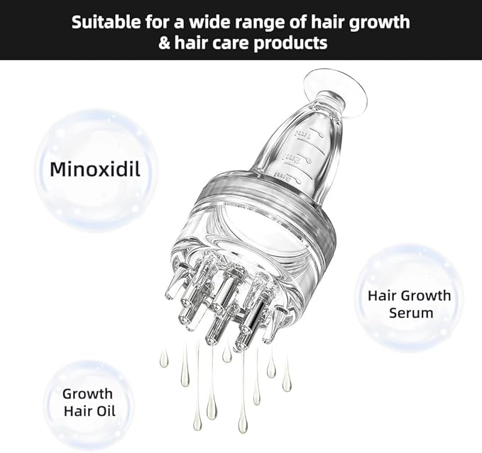 Scalp Oil Applicator Comb