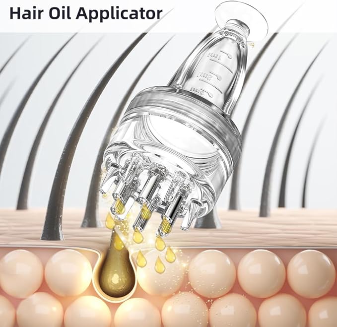Scalp Oil Applicator Comb